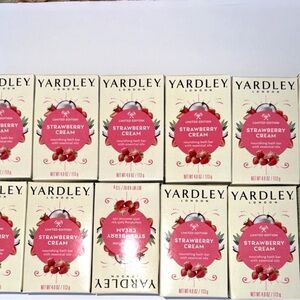 Yardley Strawberry Cream Soap Set